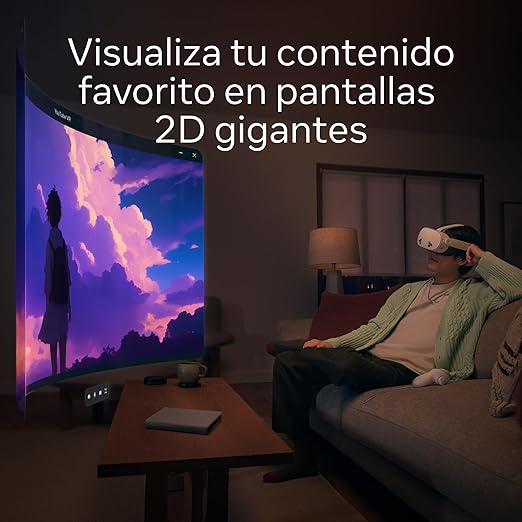 GAFAS REALIDAD VIRTUAL META QUEST 3 S 128GB+BATMAN